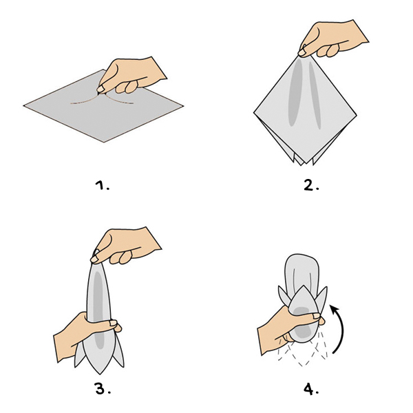 Puff fold - Vintage Nonchalance